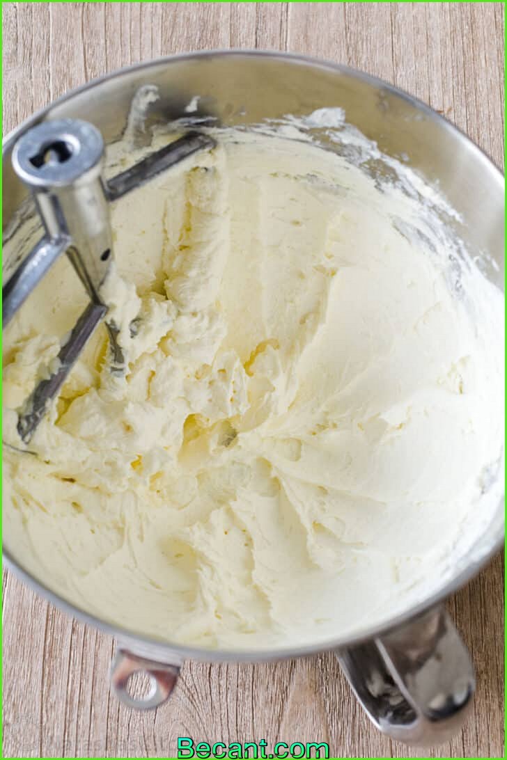 fromage à la crème fouetté et beurre